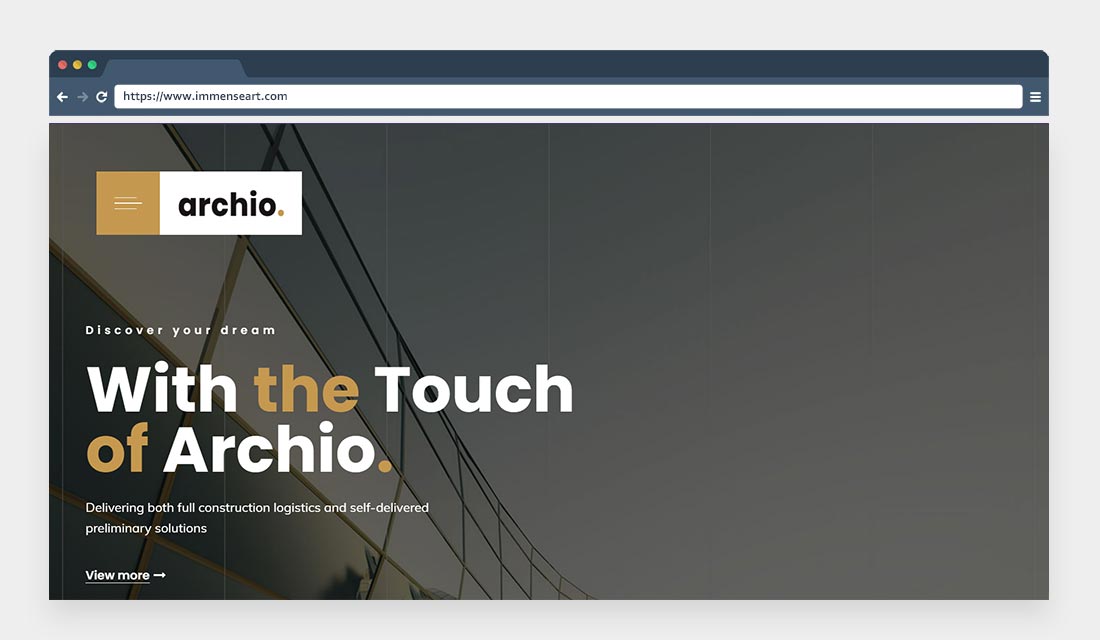 Archio - Architecture WordPress