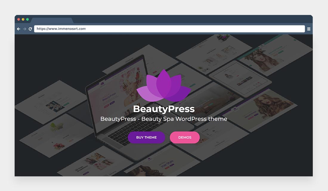 Beauty Salon Spa WordPress Theme