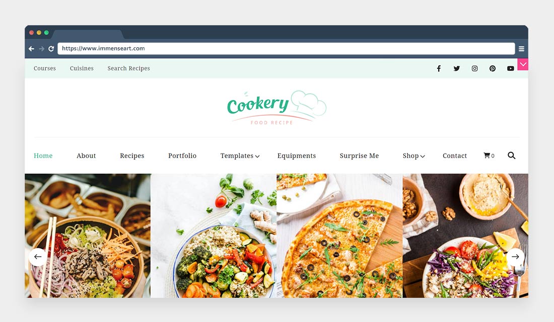 Cookery Lite WordPress Theme