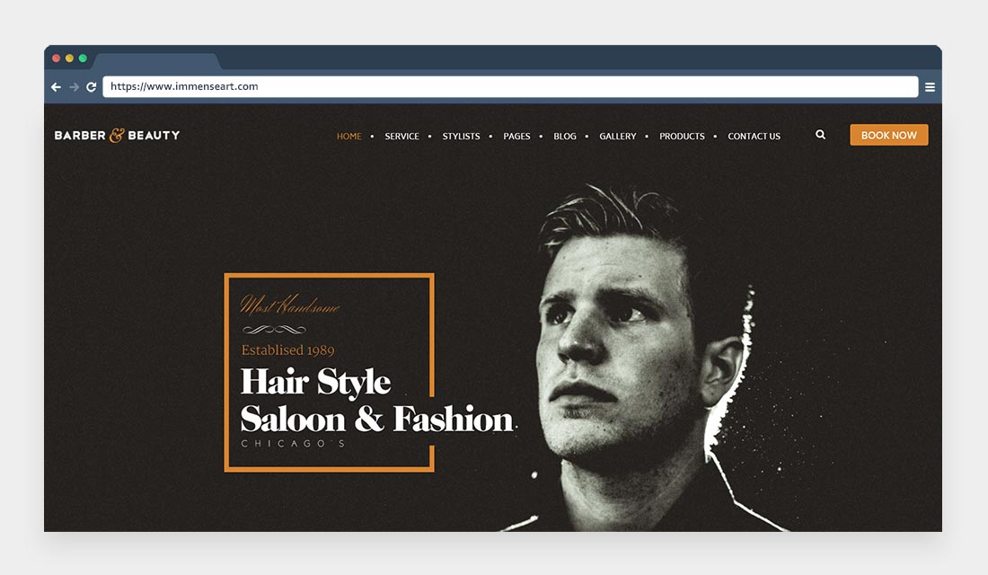 HairLoom-Responsive WordPress Theme