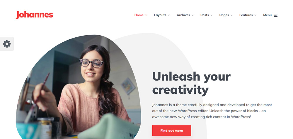 Johannes - Personal Blog Theme for Authors and Publishers