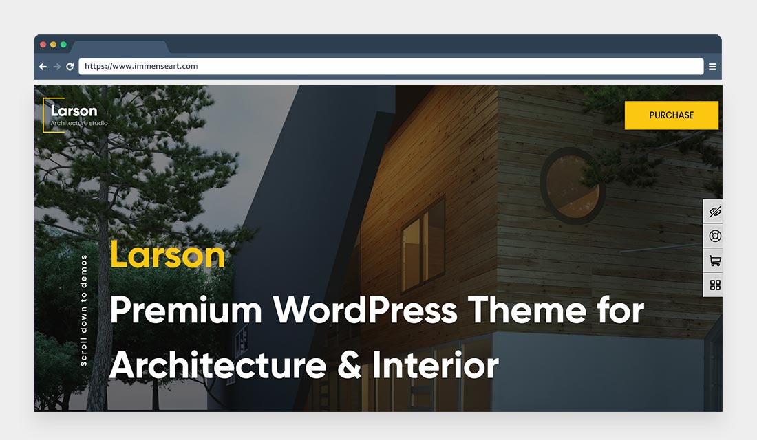 Larson-Architecture WordPress Theme