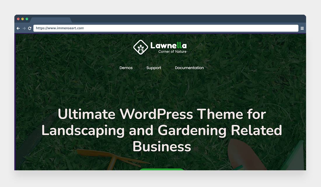 Lawnella - Gardening & Landscaping WordPress Theme