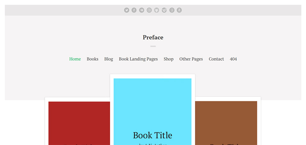 Preface: A WordPress Theme for Authors