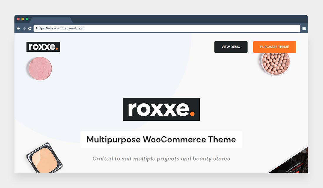 Roxxe - Beauty Salon WooCommerce Theme