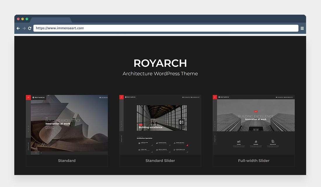 Royarch-Architecture WordPress Theme