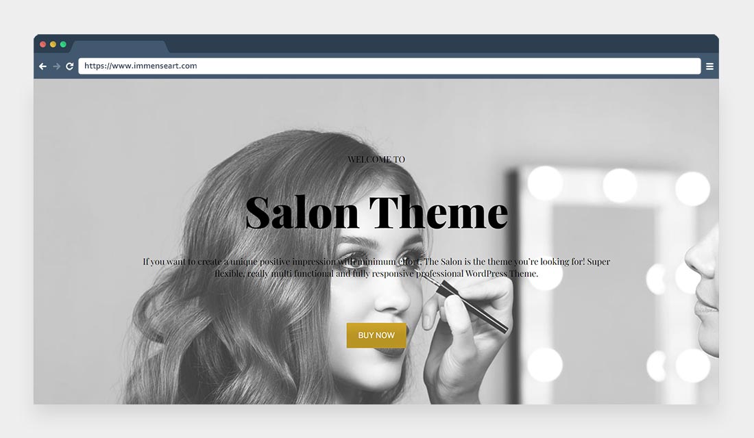 SALON - WordPress Theme for Hair & Beauty Salons