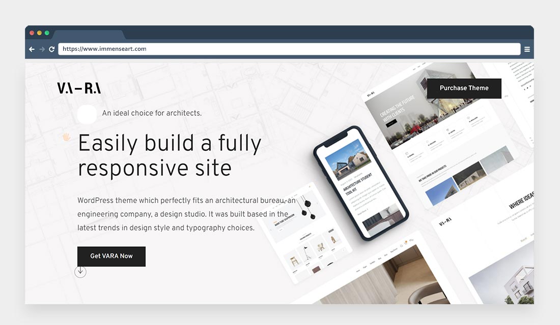 Vara-Architecture WordPress Theme