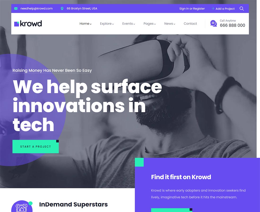 Krowd-Crowdfunding-&-Charity-WordPress-Theme